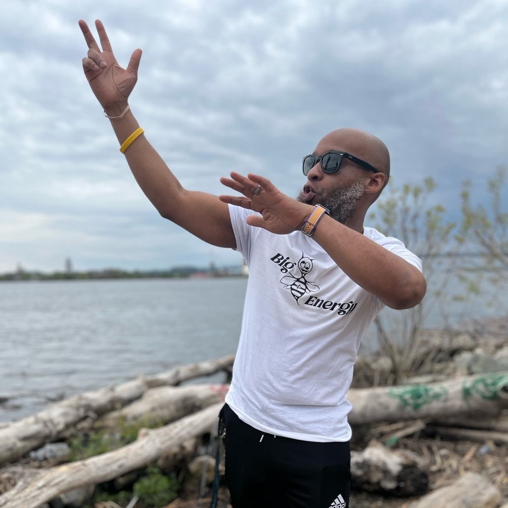 CraaazE Buzz Clothing: custom made big bee energy tee